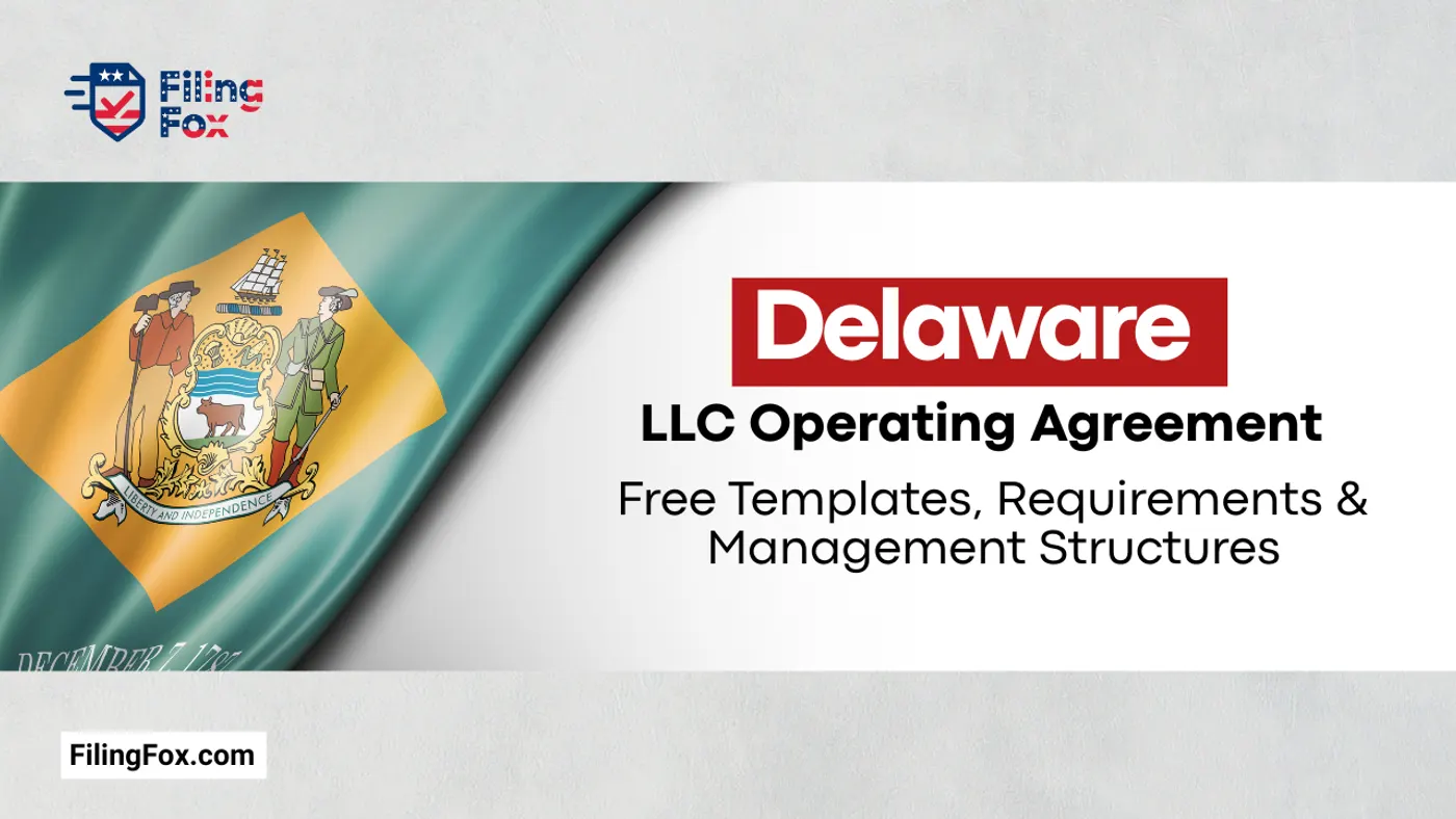 Delaware LLC Operating Agreement: Free Templates, Requirements & Management Structures