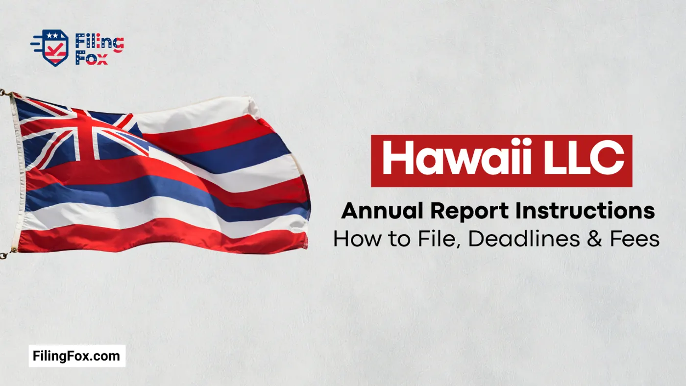 Hawaii LLC Annual Report Instructions: How to File, Deadlines & Fees