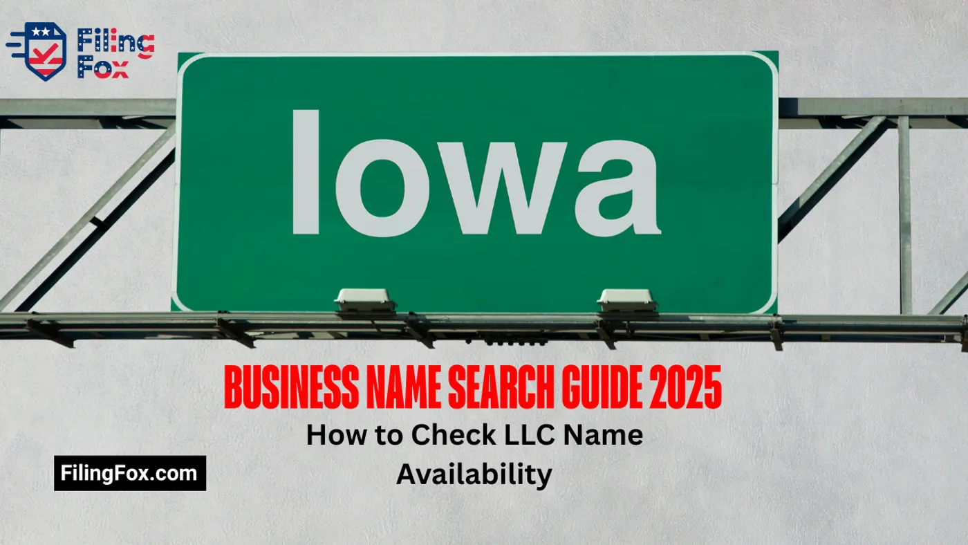 Iowa Business Entity Search & LLC Name Lookup